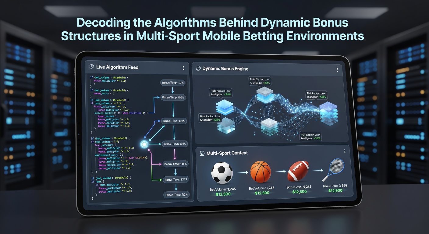 Mobile app dashboard showing real-time bonus updates during live sports events