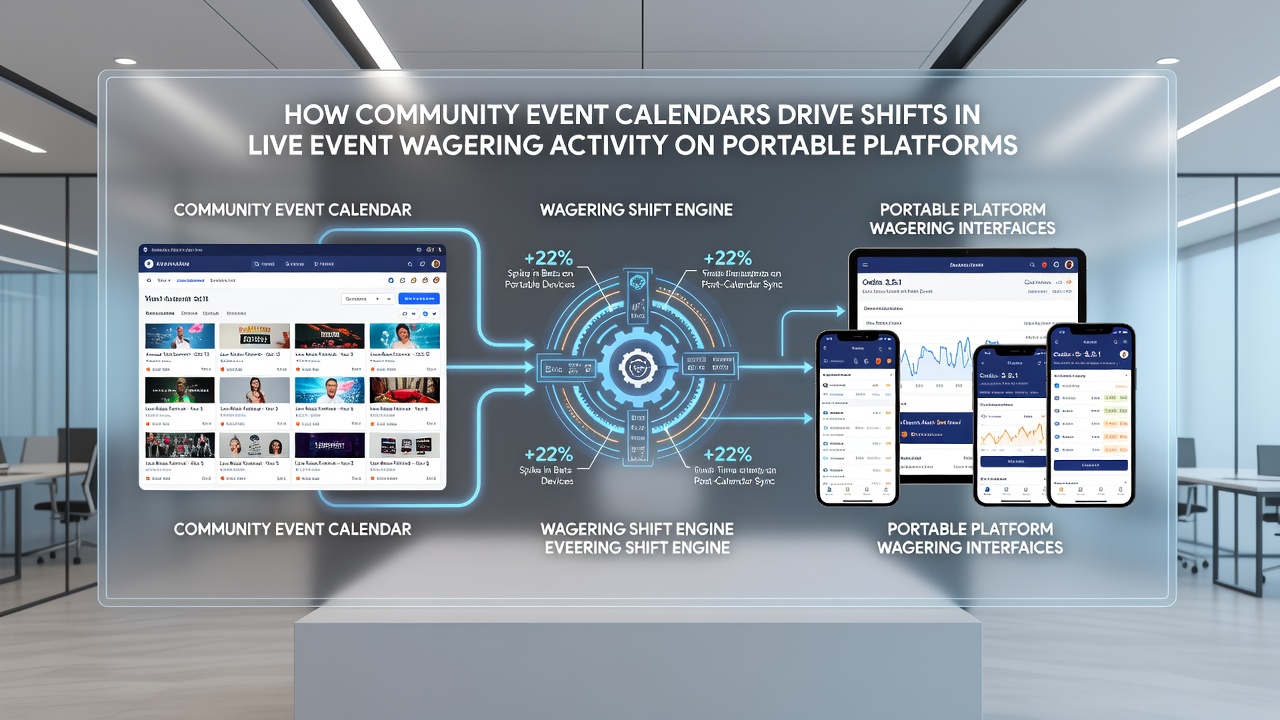 Regional athletic competition in progress with spectators checking mobile devices for live wagering updates