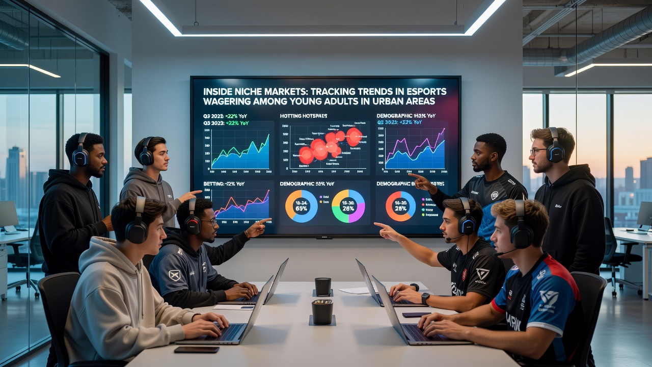 Detailed view of esports betting interface on a tablet showing live odds for a Valorant match in an urban cafe setting